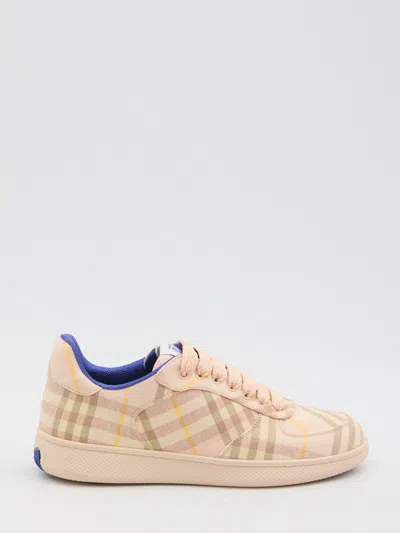 BURBERRY CHECK TERRACE SNEAKERS