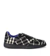 Burberry Terrace Check Sneakers In Multi