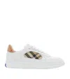 Burberry Check Terrace Sneakers In Animal Print