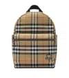 Burberry Check Thomas Bear Backpack In Sand