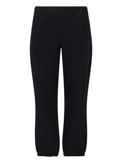 Burberry 'check' Track Pants In Black