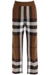 BURBERRY CHECK TRACK PANTS