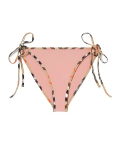 BURBERRY CHECK TRIM BIKINI BRIEFS