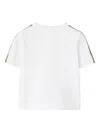 Burberry Check Trim Cotton T-shirt