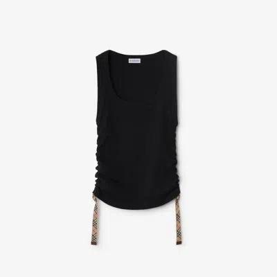 BURBERRY BURBERRY FESTIVAL COTTON BLEND TANK TOP