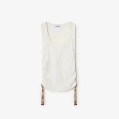 BURBERRY BURBERRY FESTIVAL COTTON BLEND TANK TOP