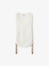 Burberry Festival-style Tank Top In Chalk