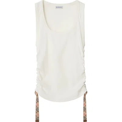 BURBERRY BURBERRY FESTIVAL COTTON BLEND TANK TOP