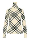 Burberry "dolcevita Rib In White