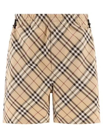 BURBERRY BURBERRY CHECK TWILL SHORTS