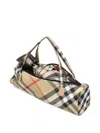 Burberry Check Umbrella In Brown