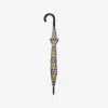 Burberry Check Walking Umbrella In Brown