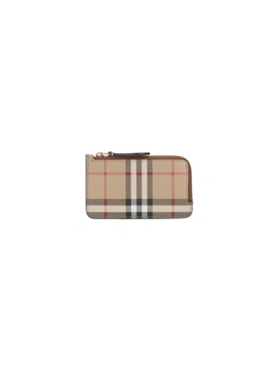 Burberry Wallet In Beige