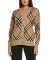 Burberry Cardigan In Brown