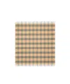 Burberry Check Wool Baby Blanket In Multi