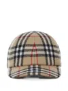 CHECK WOOL BASEBALL CAP