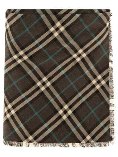 BURBERRY BURBERRY CHECK WOOL BLEND MINI KILT
