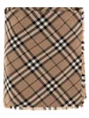 Burberry Women Check Wool Blend Mini Kilt In Brown