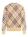 Burberry Sweater In Nude & Neutrals