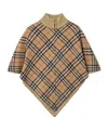 Burberry Check Wool Cape