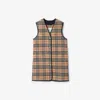 Burberry Check Wool Cashmere Warmer In Brown