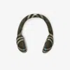 Burberry Check Wool Earmuffs In Snug