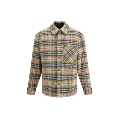 BURBERRY CHECK WOOL JACKET