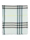Burberry Checked Wool Scarf