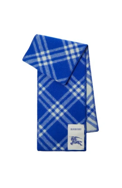BURBERRY BURBERRY CHECK WOOL SCARF