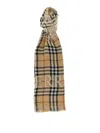 Burberry Check Wool Scarf In Multi