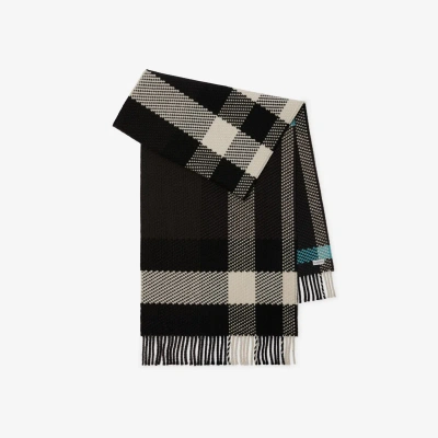 BURBERRY BURBERRY CHECK WOOL SCARF