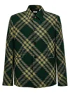 BURBERRY BURBERRY CHECK WOOL TAILORED BLAZER