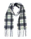 Burberry Check Wool-blend Scarf In Multi