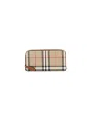 Burberry Wallet With Check Pattern