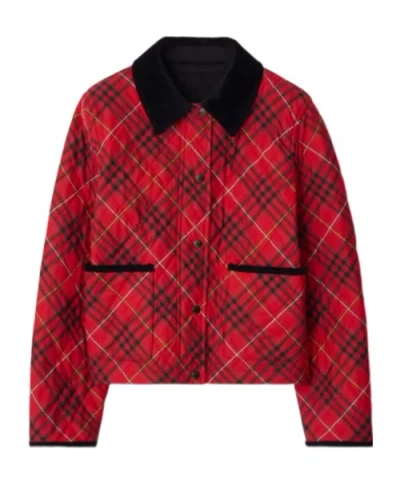 BURBERRY BURBERRY CHECKE QUILTED JACKET