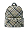 Burberry Checked Backpack In Multicolor