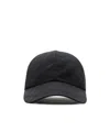 Burberry Checked Baseball Cap In Black