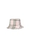 Burberry Checked Bucket Hat In Pattern
