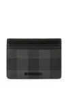 Burberry Checked Card Holder