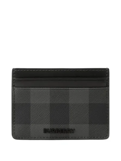 Burberry Checked Card Holder
