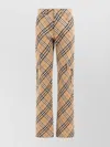 Burberry Straight Leg Checked Cargo Pants