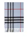 Burberry Soft Fringe Checked Scarves