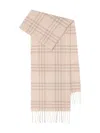 Burberry Checked Cashmere Scarf