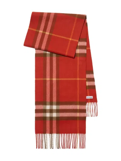 Burberry Checked Cashmere Scarf