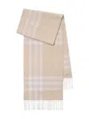 Burberry Checked Cashmere Scarf