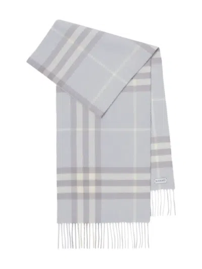 Burberry Checked Cashmere Scarf