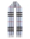 Burberry Checked Cashmere Scarf In Multi