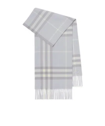 BURBERRY CHECK CASHMERE SCARF