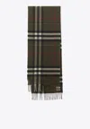 Burberry Giant Check Scarf In Multicolor