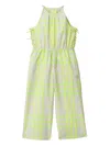 Burberry Check-pattern Jumpsuit In Neutrals